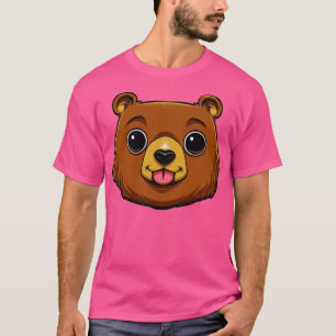 T-shirt Face de l'ours