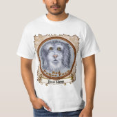 T-shirt Face de Poker Sheepdog (Devant)