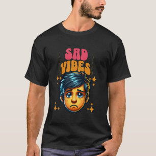 T-shirt Face de Tristes Vibes - Express vos sentiments ave