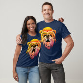 T-shirt Face d'ours grizzli (Unisexe)