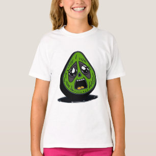 T-shirt Face drôle d'Avocado