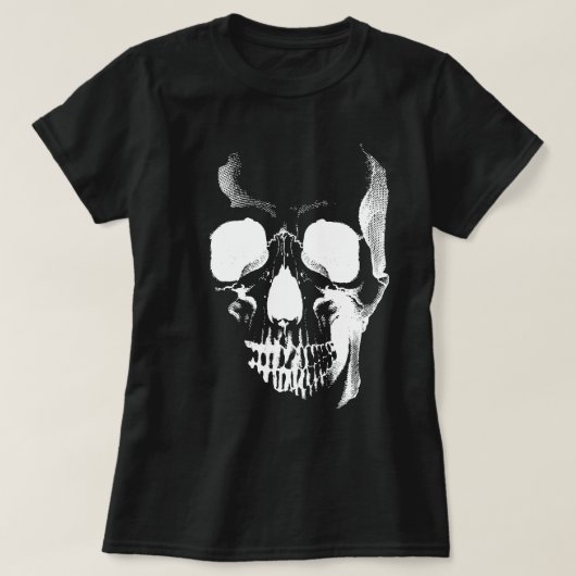 T-shirt Face du crâne (Design devant)