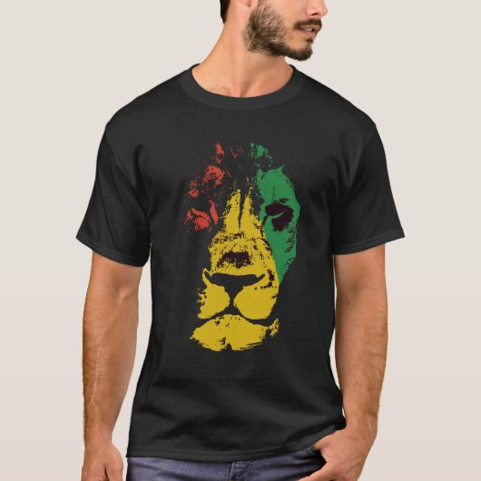 T-shirt Face du lion (Devant)