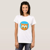T-shirt Face D'Une Petite Chouette (Devant entier)