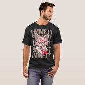 T-shirt Face Fox - Nom Emmett (Devant entier)