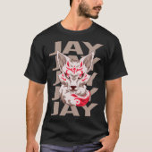 T-shirt Face Fox - Nom Jay (Devant)