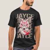 T-shirt Face Fox - Nom Jayce (Devant)