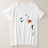 T-Shirt Face Glamor (Design devant)