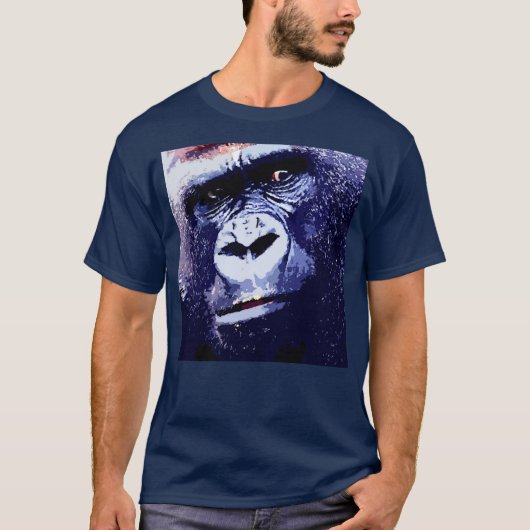 T-shirt Face Gorilla (Devant)