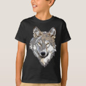 T-shirt face loup (Devant)