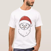 T-shirt Face père Noël (Devant)