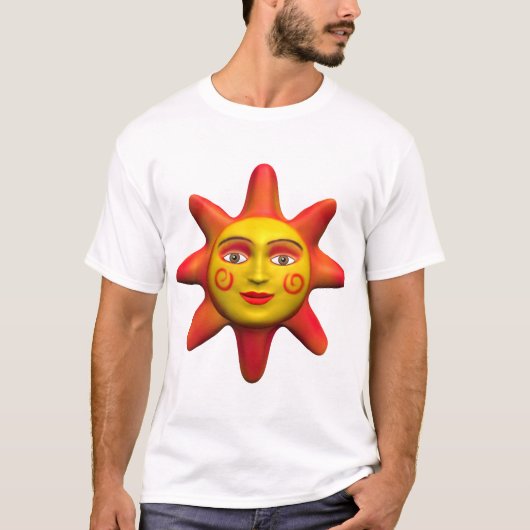 T-shirt Face solaire (Devant)