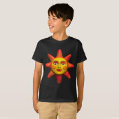 T-shirt Face solaire (Devant entier)