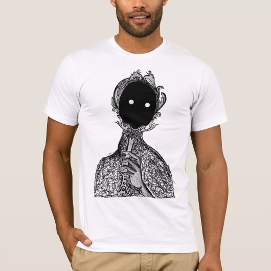 T-shirt Faceless Void - Dark Surreal Art Design (Devant)