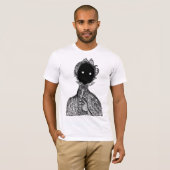 T-shirt Faceless Void - Dark Surreal Art Design (Devant entier)