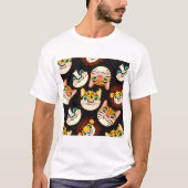 T-shirt Faces de chat (Devant)