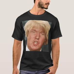 T-shirt Faceswap Boris Johnson Donald Trump (Owen Wilson)