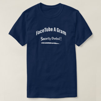 T-shirt FaceTube par gramme (socialement composé !)