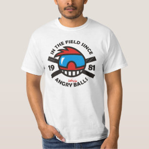 T-shirt fâché de Paintball de boules