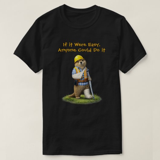 T-shirt "Facile" (Design devant)