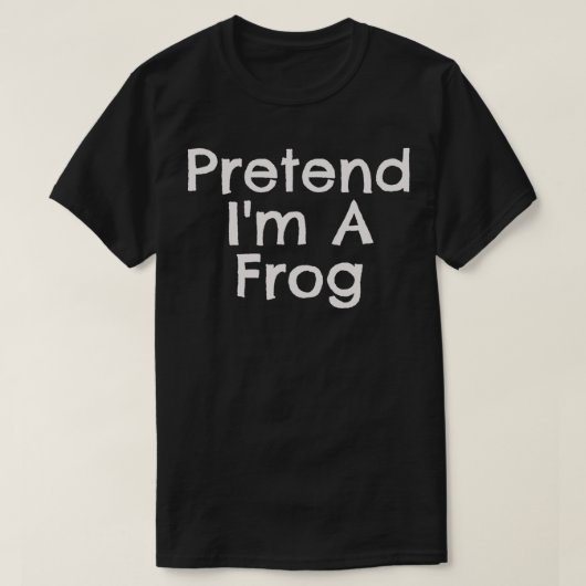 T-shirt Facile de prétendre Im Frog Quick Halloween Costum (Design devant)