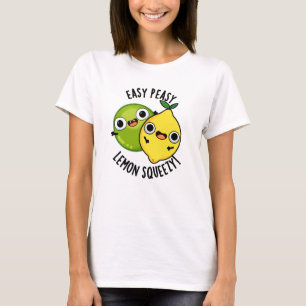 T-shirt Facile Petit Citron Squeezy Pun de Fruit Drôle