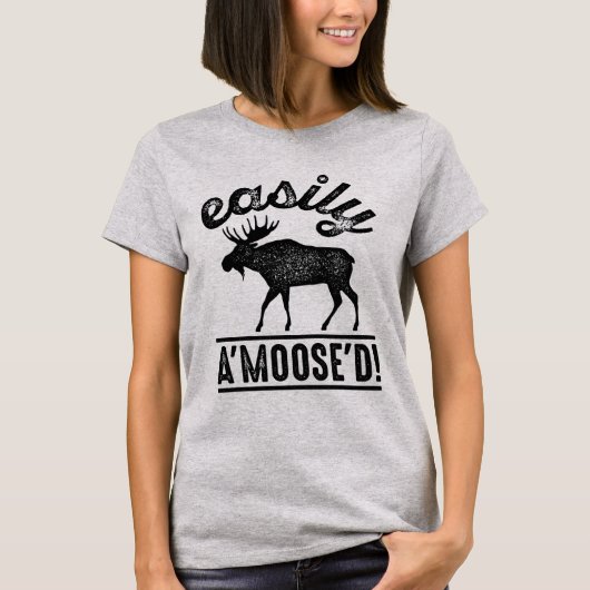 T-shirt Facilement A’Moose’D (Devant)