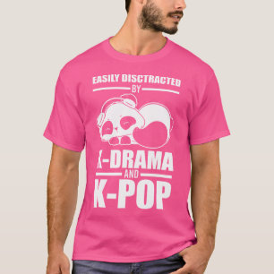 T-shirt Facilement Détracté Par K-Drama Et K-Pop K-Pop