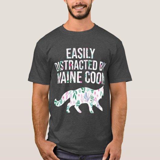 T-shirt facilement distrait (Devant)
