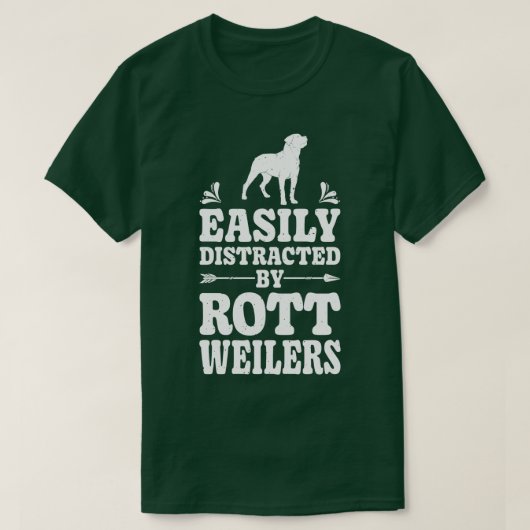 T-shirt Facilement distrait 10 (Design devant)