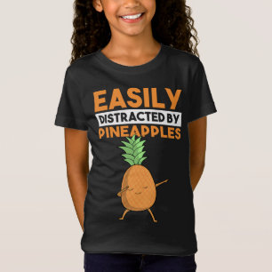 T-Shirt Facilement Distrait Par Ananas Dabbing Dabbing Dab