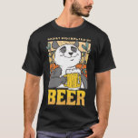 T-shirt Facilement distrait par Beer Panda Hommes mariés B<br><div class="desc">Facilement distrait par Beer Panda Hommes mariés Bachelor Party</div>