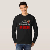 T-shirt Facilement Distrait Par Boxer De Boxe De Boxe De B (Devant entier)