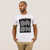 T-shirt Facilement distrait par BRBN Bourbon Hunter Collec (Devant entier)