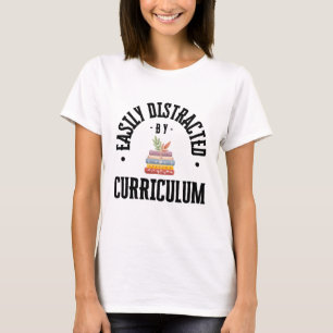 T-shirt Facilement Distrait Par Chemise Curriculum - en co
