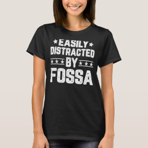 T-shirt Facilement Distrait Par Fossa Animal Fossa