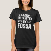 T-shirt Facilement Distrait Par Fossa Animal Fossa (Devant)