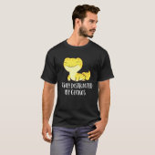 T-shirt Facilement Distrait Par Geckos Cute Leopard Lizard (Devant entier)