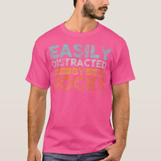T-shirt Facilement Distrait Par La Géologie Des Rochers