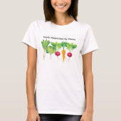 T-shirt Facilement Distrait Par Le Jardinage Des Plantes / (Devant)