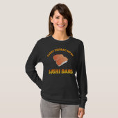 T-shirt Facilement Distrait Par Les Bars À Sushi (Devant entier)