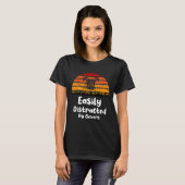 T-shirt Facilement Distrait Par Les Boxers 92 (Devant entier)