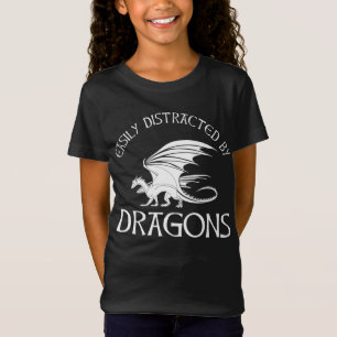 T-Shirt Facilement Distrait Par Les Dragons