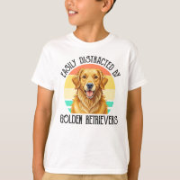 Facilement Distrait Par Les Golden Retrievers