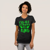 T-shirt facilement distrait par les plantes (Devant entier)