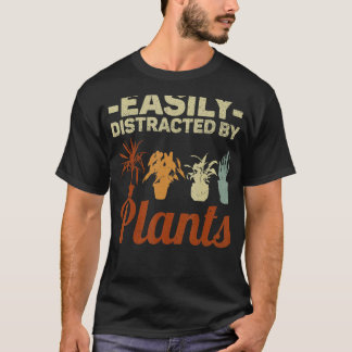 T-shirt Facilement Distrait Par Les Plantes Personnes De J