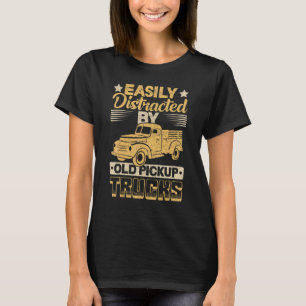 T-shirt Facilement Distrait Par Les Vieux Camions De Ramas