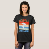 T-shirt Facilement Distrait Par L'Origami (Devant entier)