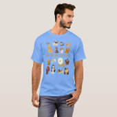 T-shirt Facilement distrait vintage (Devant entier)