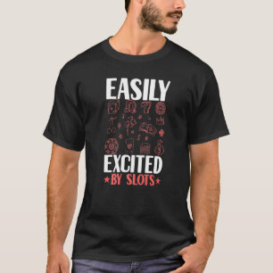 T-shirt Facilement Excité Par Joueur Joueur Joueur C Joueu